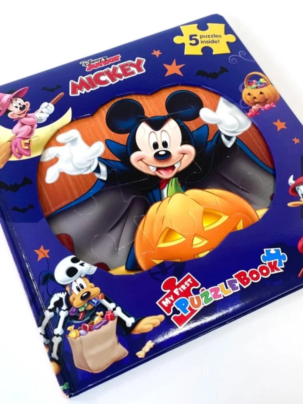 NWT Disney Mickey Halloween My First Puzzle Book